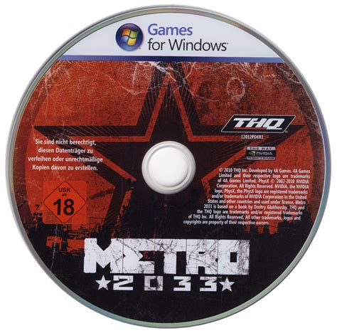 Metro 2033 Special Edition 2010 Windows Box Cover Art Mobygames