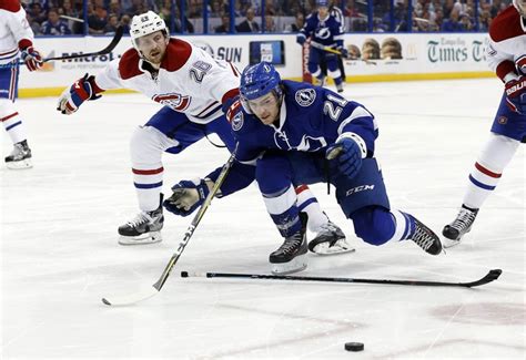 Get brayden point stats, salary cap and equipment usage information from geargeek.com. Tampa Bay Lightning F Brayden Point Out 4-6 Weeks With ...