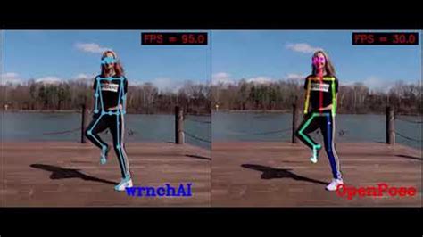 Human Pose Estimation Comparison Wrnchai Vs Openpose Youtube