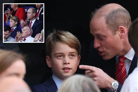 Prince William Giving George His 'Mini Royal' Moment Goes Viral - Newsweek
