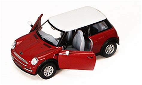 New Mini Cooper Ruby Kinsmart 5042d 128 Scale Diecast Model Toy