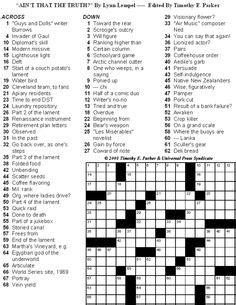 Free daily crossword puzzle play online free now. Medium Difficulty Crossword Puzzles to Print and Solve - Volume 26