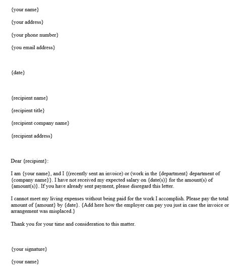 How To Write Salary Request Letter Format With Sample Letters