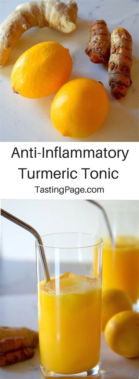 Muscle And Joint Pain Solutions Anti Inflammatory Lemon Turmeric Tonic