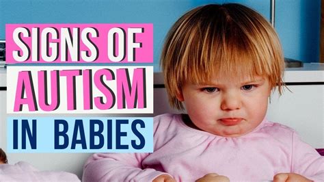Autism In Babies Or Infants Signs Of Autism In Infants Asd Tutorial