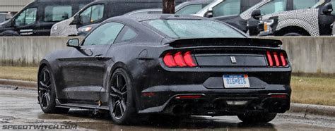 2020 Shelby Gt500 Looks Sinister In All Black Speedtwitch Com