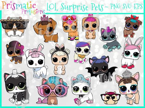 Lol Surprise Doll Pets Edition Image Clipart Digital File Png