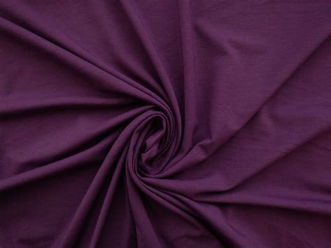 Designer Deadstock Rayonspandex Jersey Knit Purple Stonemountain