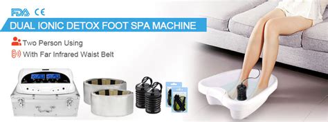 High Quality Ionic Detox Foot Spa Machine Strong Ion Cleanse Foot Bath