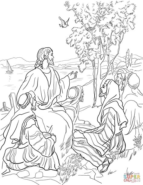 Faith Of A Mustard Seed Coloring Pages