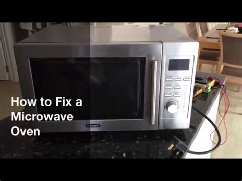 microwave oven fix