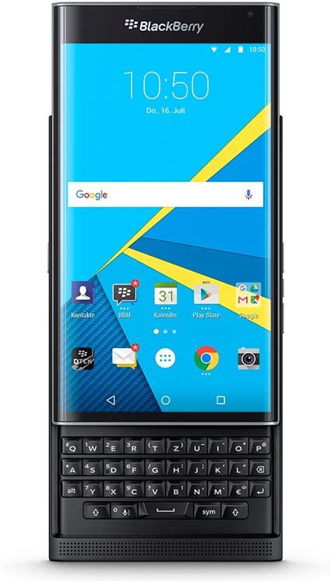 Blackberry Priv Smartphone Libre Android 54 18 Mp 32 Gb 3 Gb
