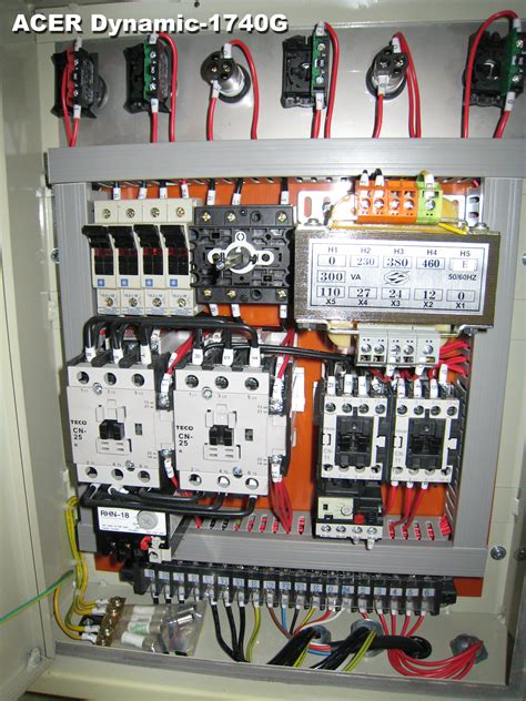 This type of diagram is similar to going for a photograph in the parts and wires all connected up. ACER Group Homepage Downloads-Electrical Layout & Control Panel Pics