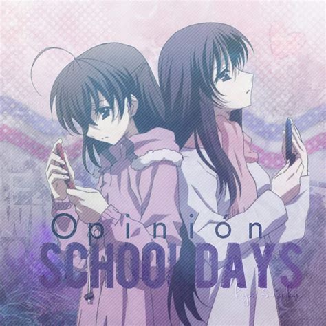 School Days Wiki Anime Amino