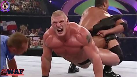 Brock Lesnar Vs The Rock Summerslam 2002 Highlights Wwe Undisputed Championship Match Youtube