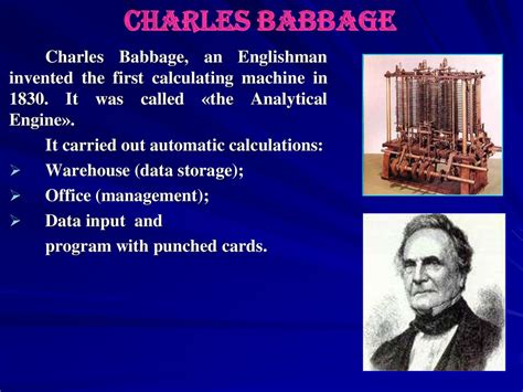 To talk about the history of computer art, we must first talk about the history of computers. History of computers - online presentation