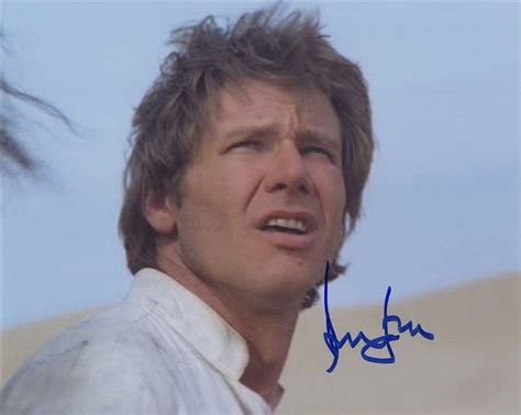 Lot Detail Star Wars Harrison Ford Signed X Photo From