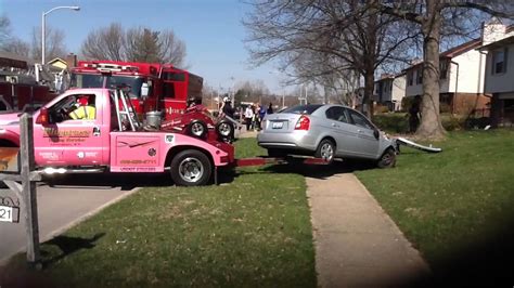 tow truck removes car from lexington house youtube