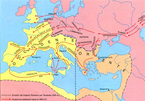 Mi Tercero En La Historia Mapas De La Guía El Imperio Romano Y El