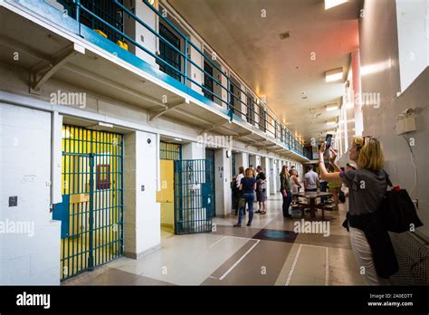 Row Of Jail Cell Doors Kingston Penitentiary A Former Maximum Security