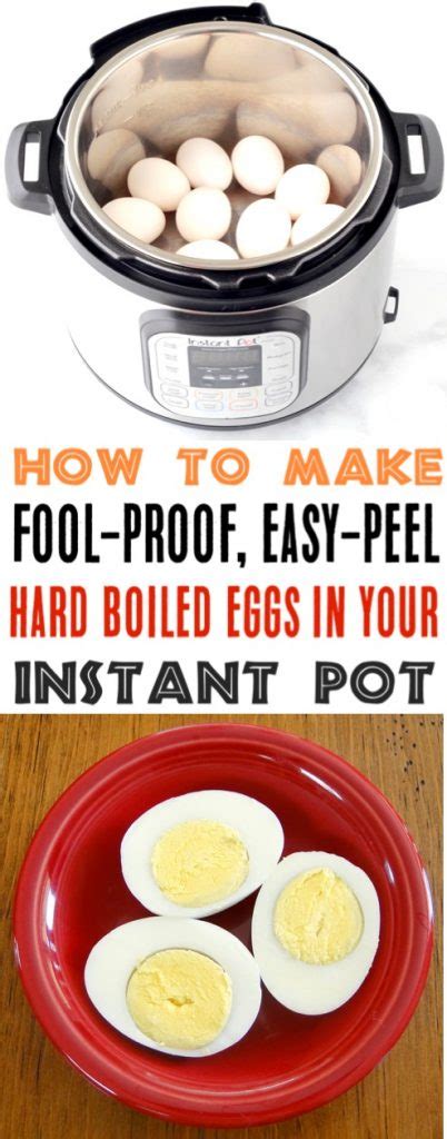 Pressure Cooker Hard Boiled Eggs Recipe Easy Peel