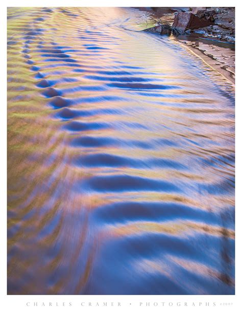 Coyote Creek Ripples, Coyote Canyon, Utah - Photographs by Charles Cramer