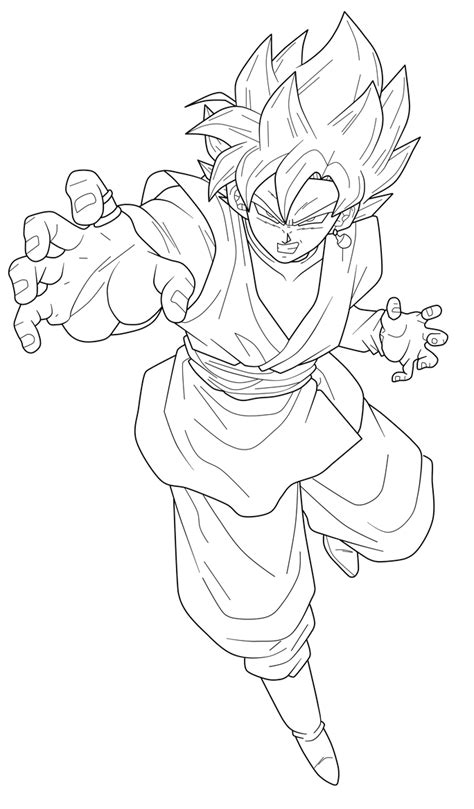 The only disappointment comes from the lack of prepped for battle, meaning. Goku Black Super Saiyan Rose #3 Lineart by ChronoFz on ...