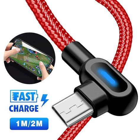 Eeekit Right Angle Micro Usb Cable 90 Degree Android Charger Cable 6