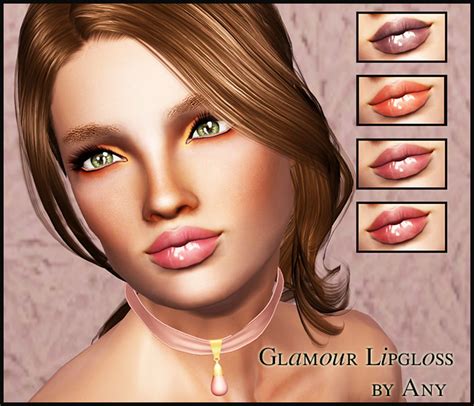 Glamour Lipgloss The Sims 3 Catalog