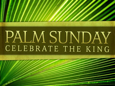 Compartir 51 Imagen Powerpoint Palm Sunday Background