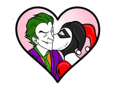 Harley Quinn And Joker Dc Comics Harle Quinn Wonder Land Luna Star