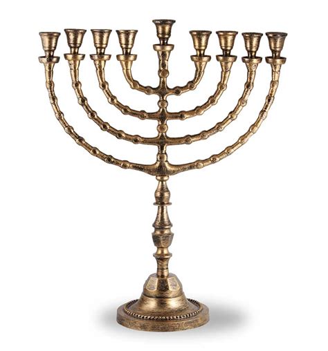 Large Display Menorah Traditional Authentic Look