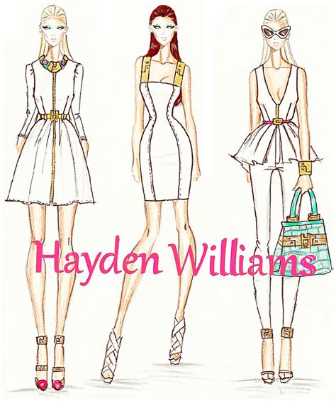 Hayden Williams Fashion Illustrations Hayden Williams Resort 2013