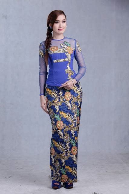 Myanmar Celebrities Myanmar Traditional Dress Yu Thandar Tin