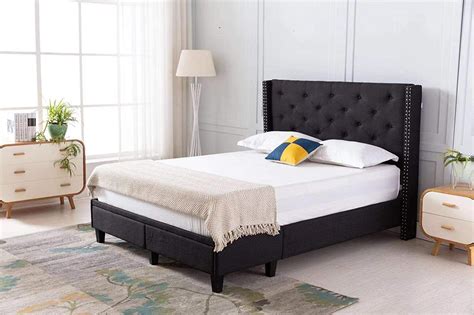 Home Life Platform Bed With Drawers Home And Kitchen