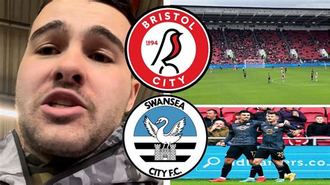 Bristol City 1 1 Swansea City Amazing Fa Cup Limbs As A Replay Is Forced Match Vlog Youtube