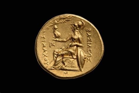 Ancient Greek Gold Stater Coin Of Alexander The Great 297 Bc At 1stdibs