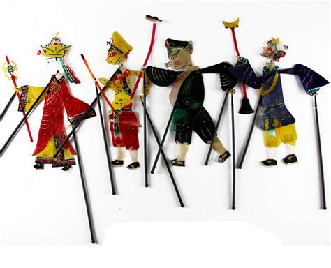 Ourney To The West Chinese Folk Art Shadow Puppet Chinese Ancient