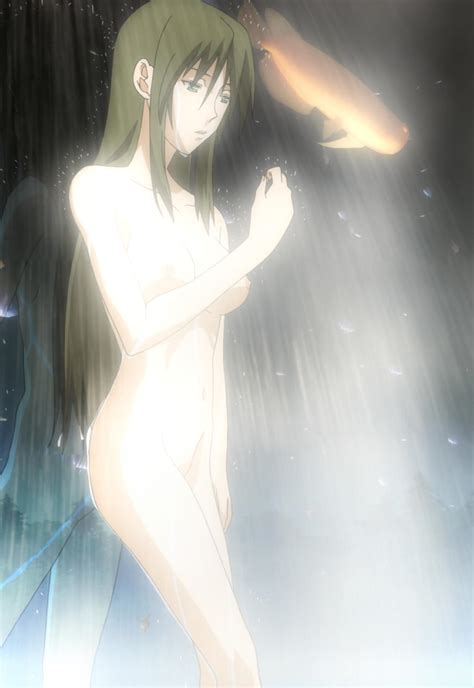 Asougi Rin Mnemosyne Highres Screencap 1girl Against Glass Anime Screenshot Aquarium Ass