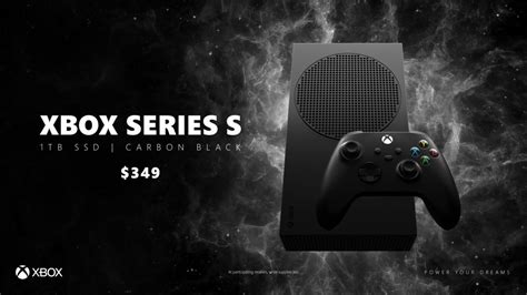 Une Nouvelle Xbox Series S Carbon Black Chez Microsoft Thm Magazine