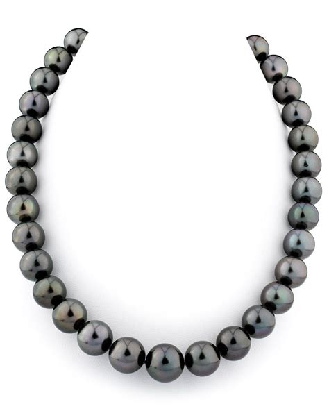 11 14mm Tahitian South Sea Pearl Necklace AAAA Quality South Sea