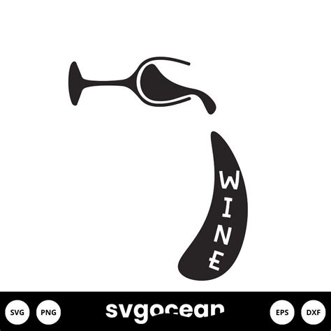 Funny Wine Glass Sayings Svg Vector For Instant Download Svg Ocean — Svgocean