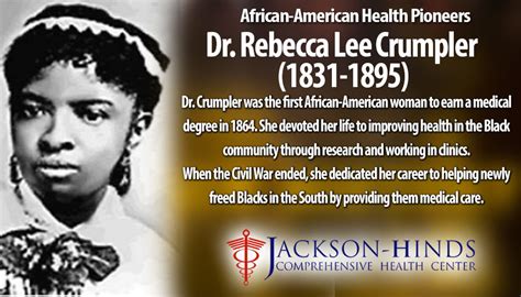 Dr Rebecca Lee Crumpler