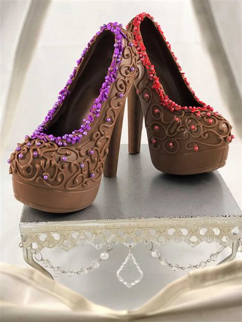 Unique Chocolate High Heels Ts Chocolate Pizza