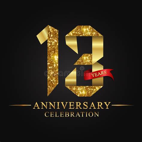 9no Logotipo De La Celebración De Los Años Del Aniversario Número Del