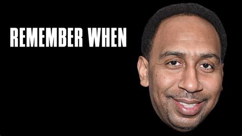 The One Time Stephen A Smith Got It Right Remember When Stephen A