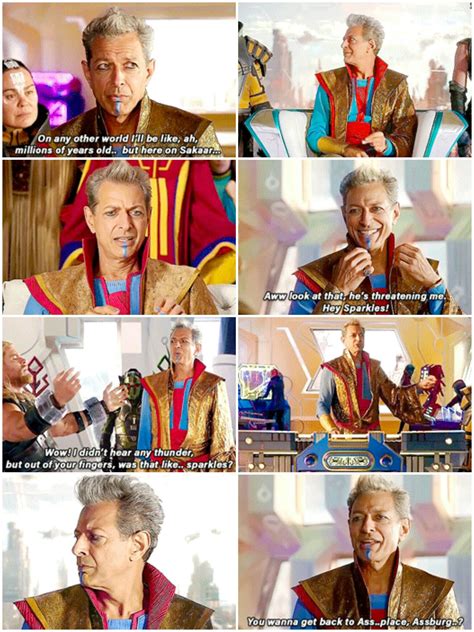 Jeff Goldblum As Jeff Goldblum Grandmaster In Thor Ragnarok 2017
