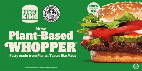 Burger King Hadirkan Menu Alternatif Plant Based Whopper Portal