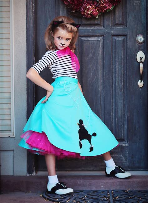 50s Poodle Skirt Poodle Skirt Poodle Skirt Costume Skirts For Kids