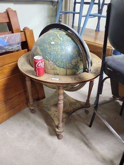 Vintage Floor Globe Dixons Auction At Crumpton